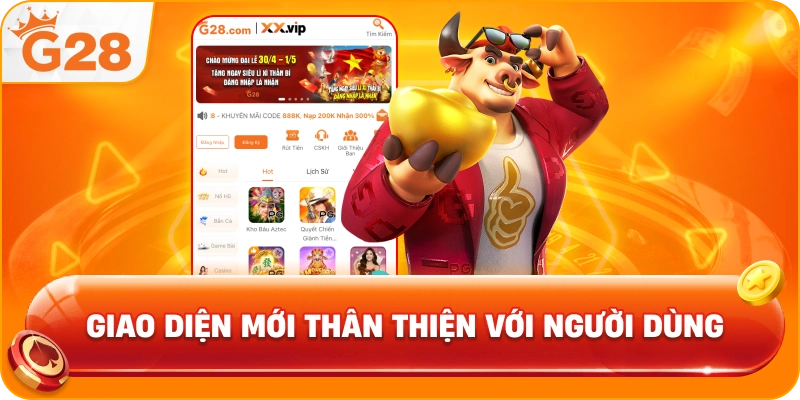Giao Diện Mới Thân Thiện Với Người Dùng